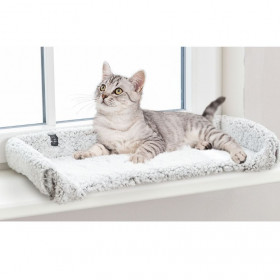 Постелка за котки, подходяща за перваз на прозорец Trixie Calida lying mat for windowsills с топлоотразителна вложка